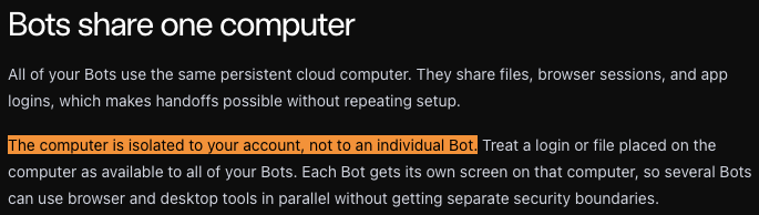 Grok Bot's Shared Compute